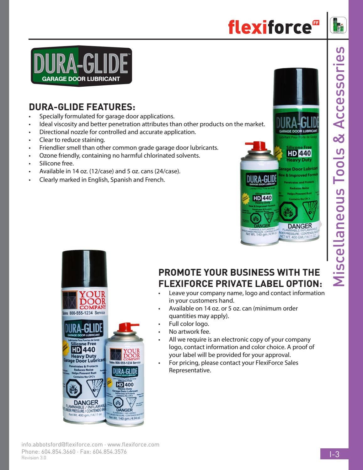 FlexiForce Americas Product Catalog Revision 3.0 by FlexiForce Americas