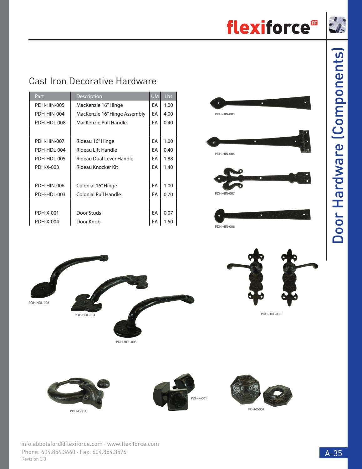 FlexiForce Americas Product Catalog Revision 3.0 by FlexiForce Americas