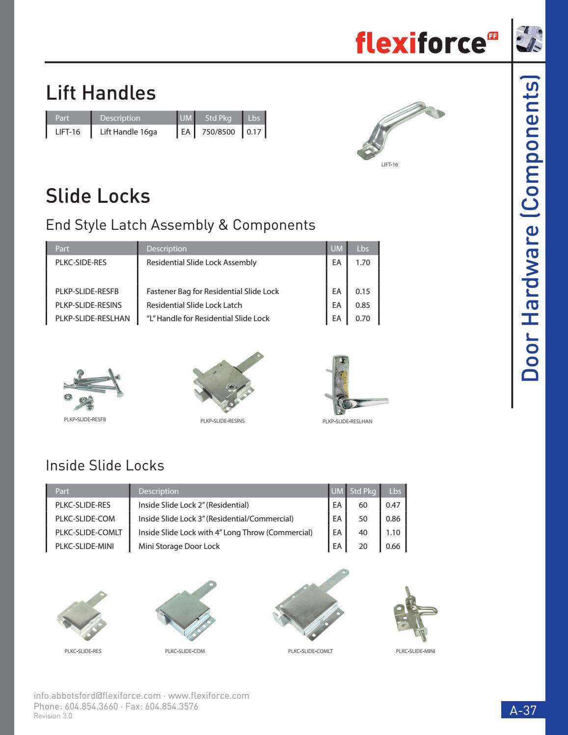 FlexiForce Americas Product Catalog Revision 3.0 by FlexiForce Americas