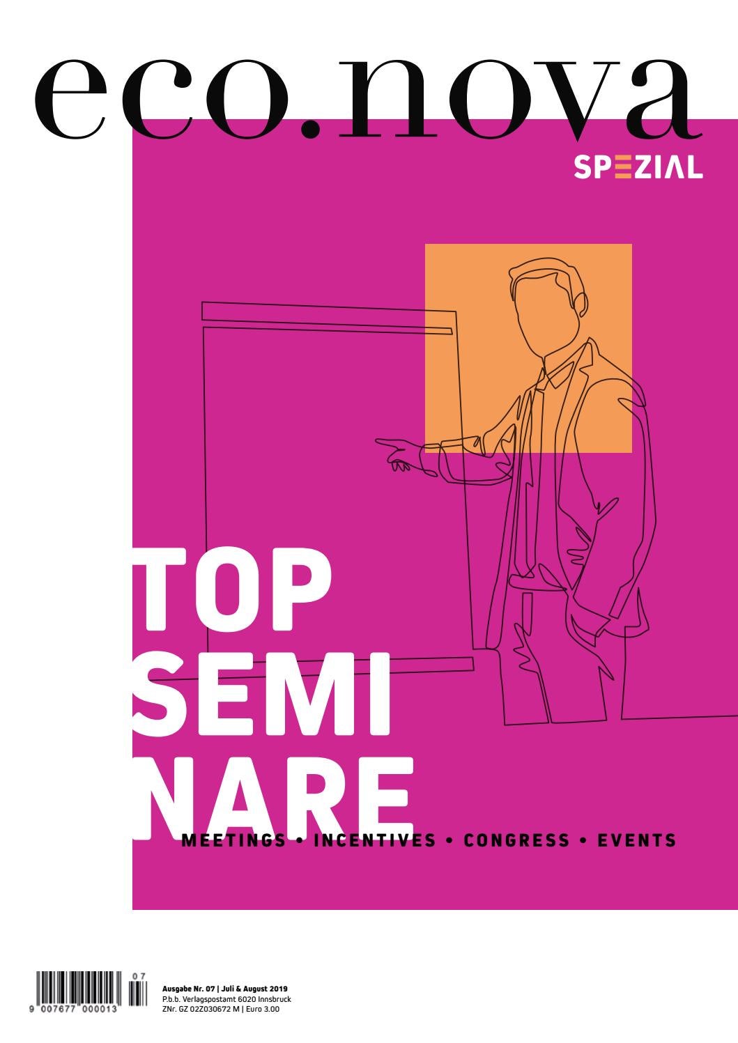 eco.nova SPEZIAL - Tagungen & Seminare 2019 by eco.nova verlags gmbh ...