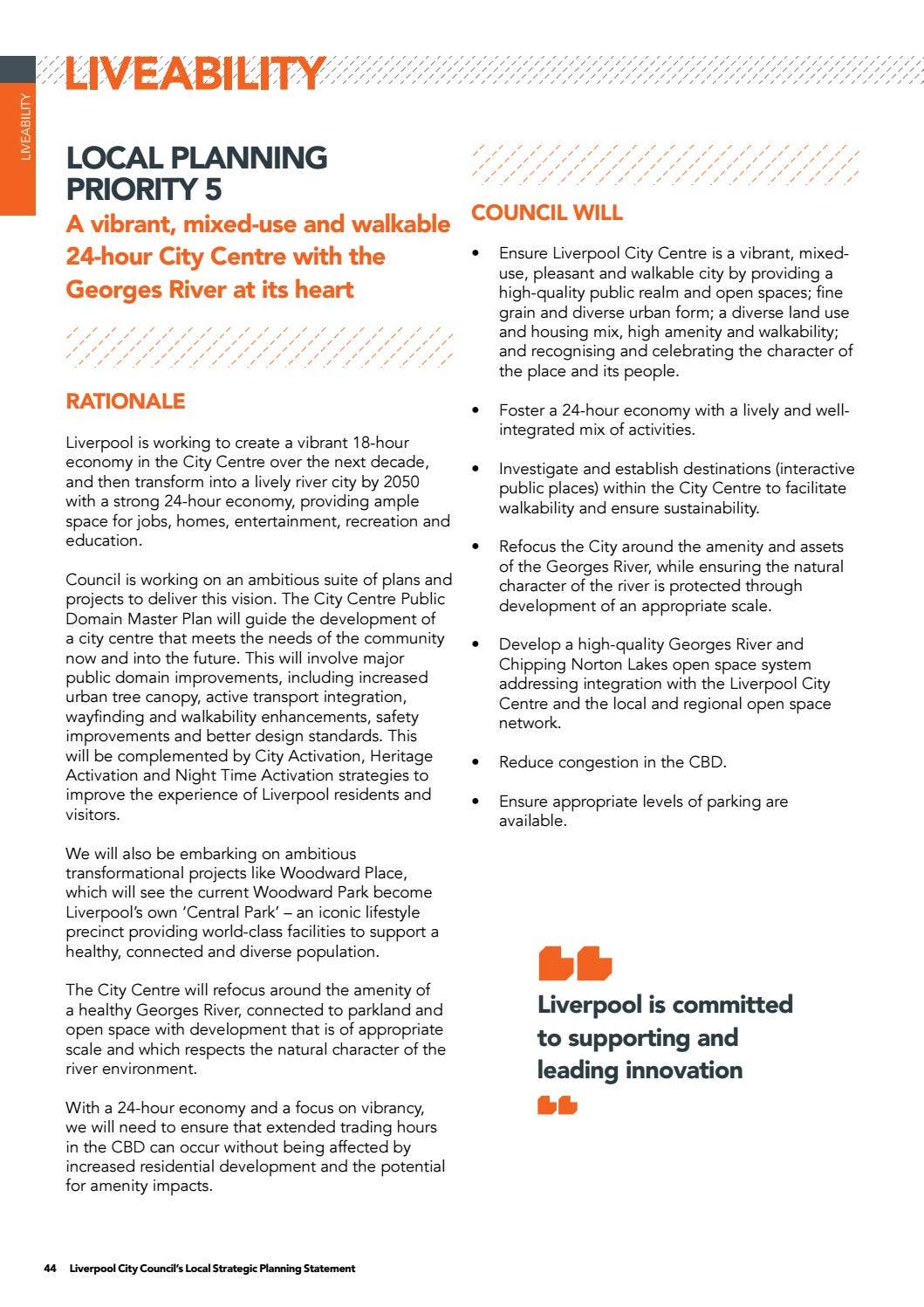 Draft Local Strategic Planning Statement by Liverpool City Council - Issuu