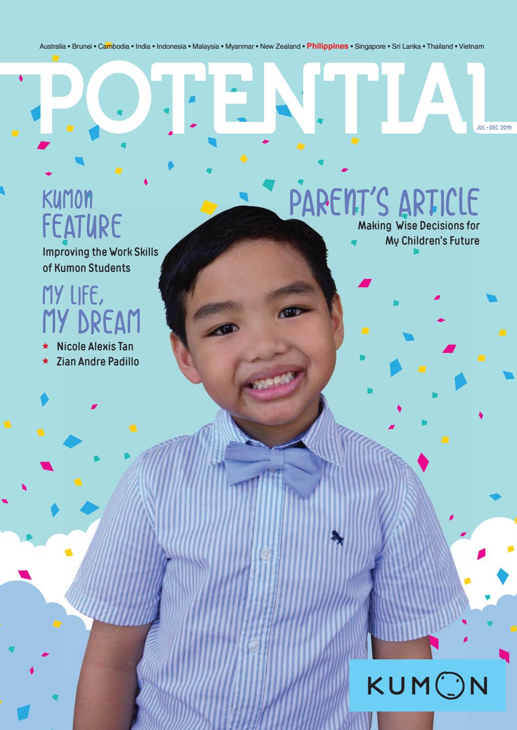 Kumon Philippines Potential 2019 Issue 2 by Kumon Asia & Oceania Issuu