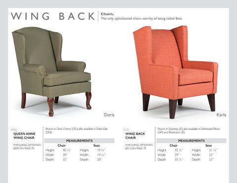 Best Home Furnishings Chairs and Gliders - 春季 2019 家具目录 第 12 页