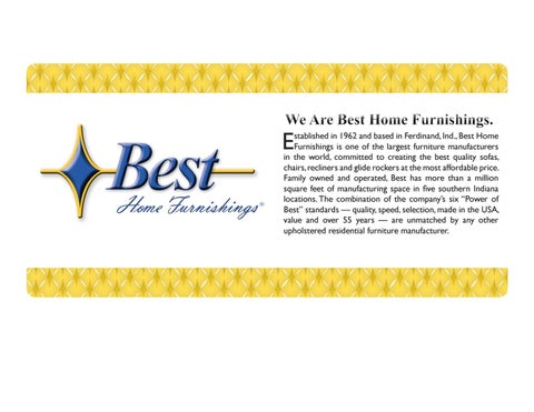 Best Home Furnishings Chairs and Gliders - 春季 2019 家具目录 第 3 页