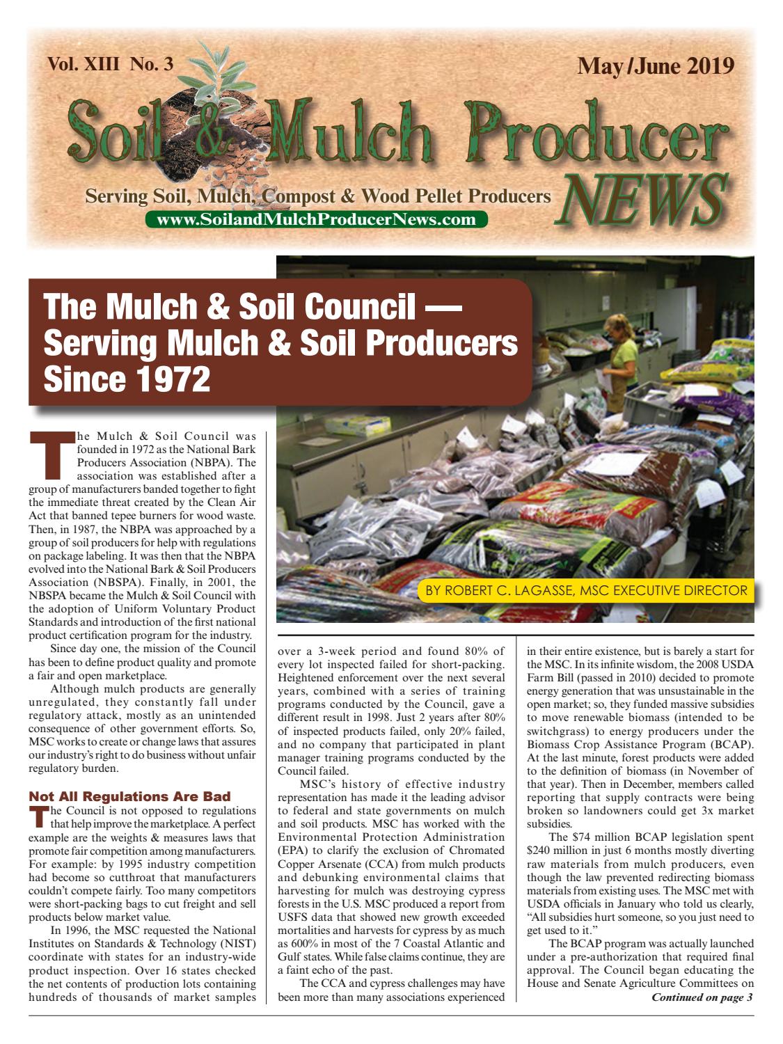 Soil & Mulch Producer News May/Jun 2019 by Downing and Associates Issuu
