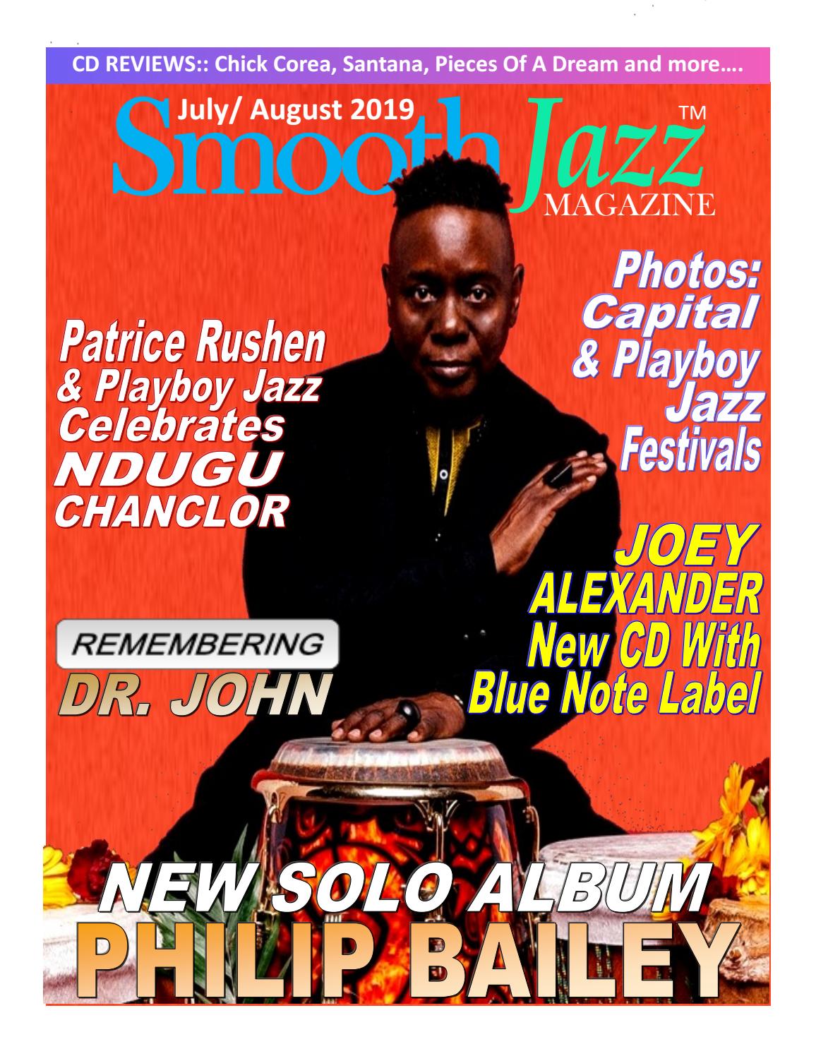 Philip Bailey Jul Aug 2019 By Smooth Jazz Magazine Issuu