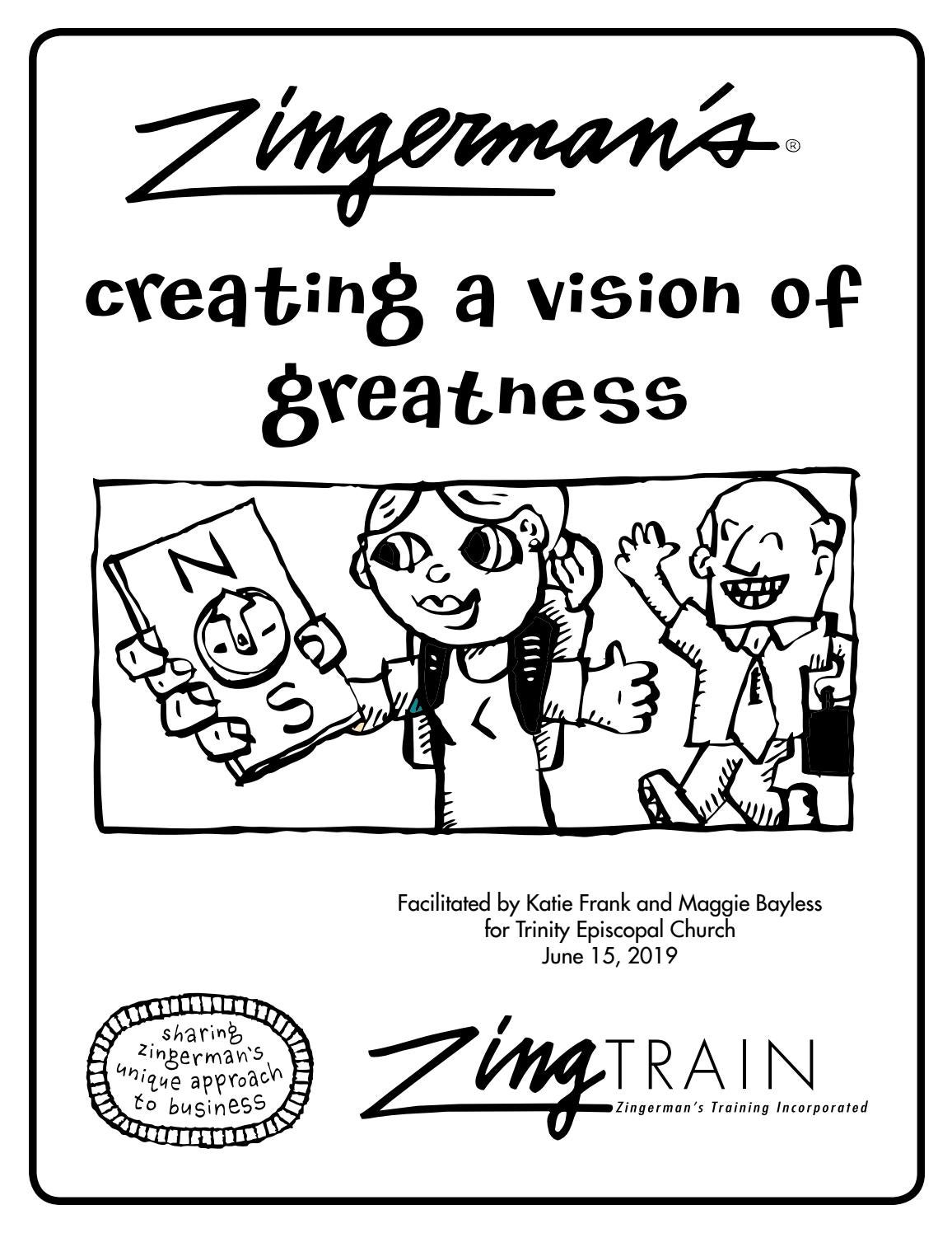 Zingerman's Creating a Vision of Greatness by trinitytoledo Issuu