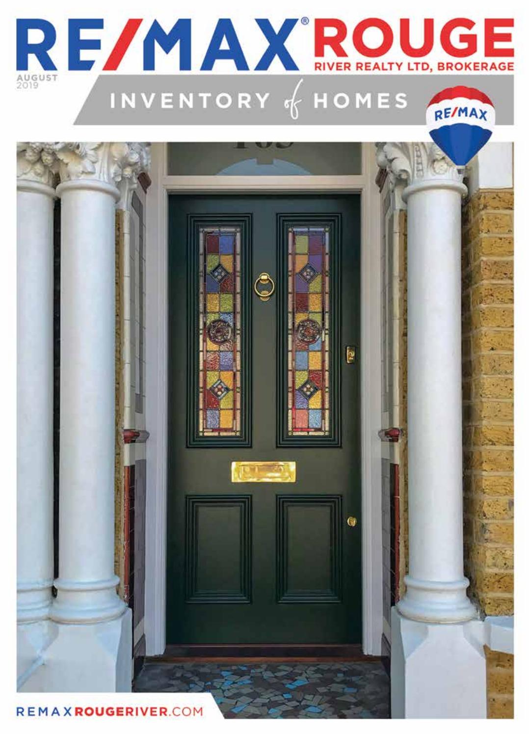 RE/MAX Rouge River 'Inventory of Homes' - August 2019 by THN Media - Issuu