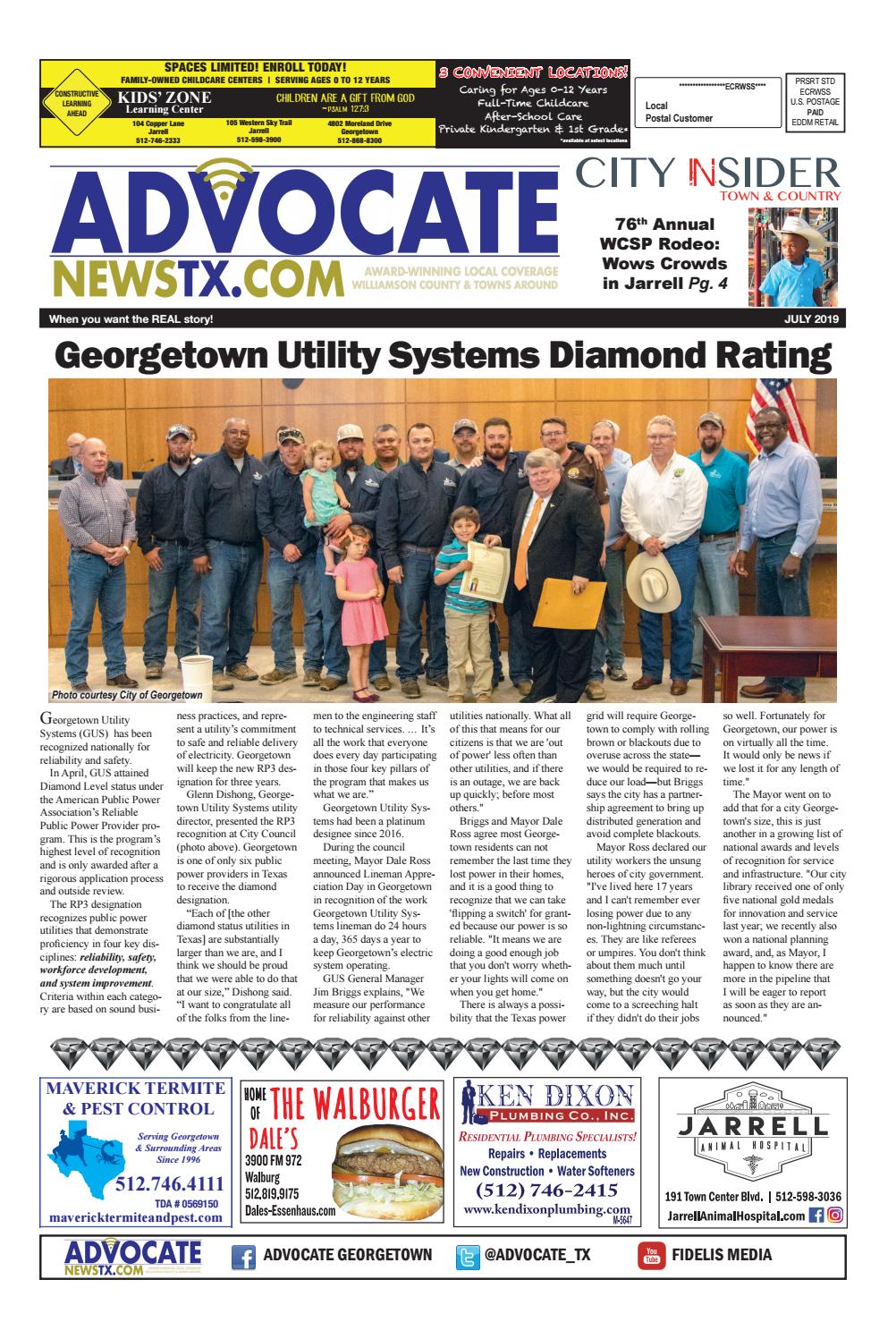 Advocate News & City Insider Town & Country by Fidelis Publishing