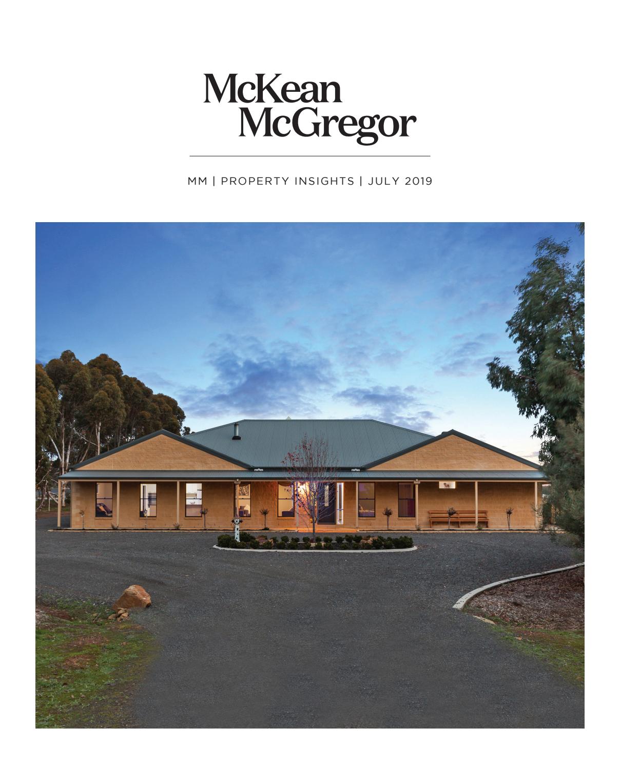 McKean McGregor Property Insights July 2019 by McKean McGregor Real