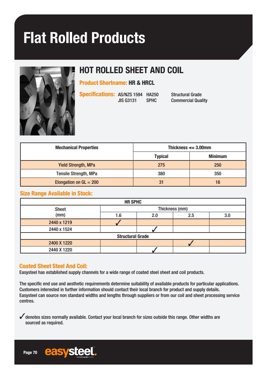 Easysteel The Steel Book by Fletcher Steel Issuu