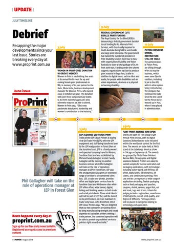 ProPrint August 2018 by The Intermedia Group - Issuu
