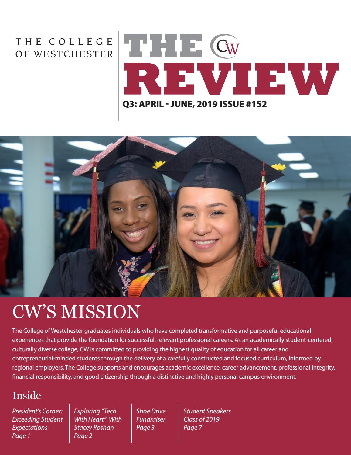 Q3 2019 CW Review by The College of Westchester Issuu