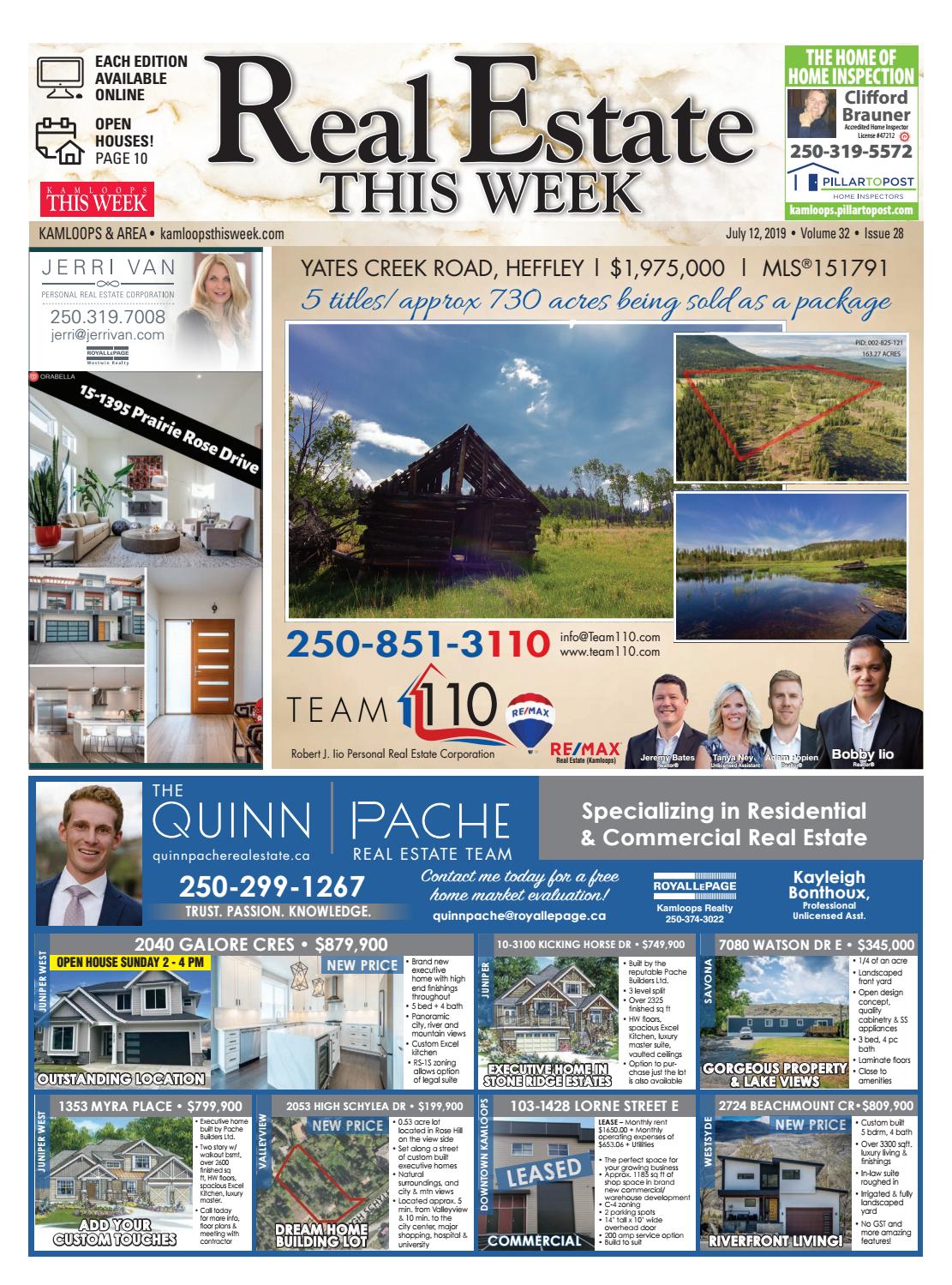 Kamloops Real Estate, July 12, 2019 by KamloopsThisWeek Issuu