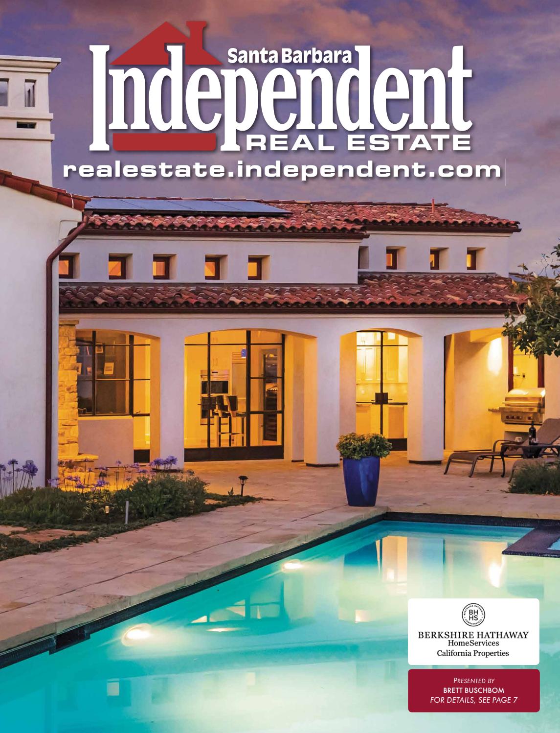 Santa Barbara Independent Real Estate 7 11 19 By Sb Santa Barbara Independent Real Estate