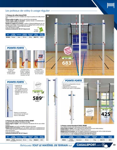 Catalogue Volley spécial Clubs 2019 by CASAL SPORT - Issuu