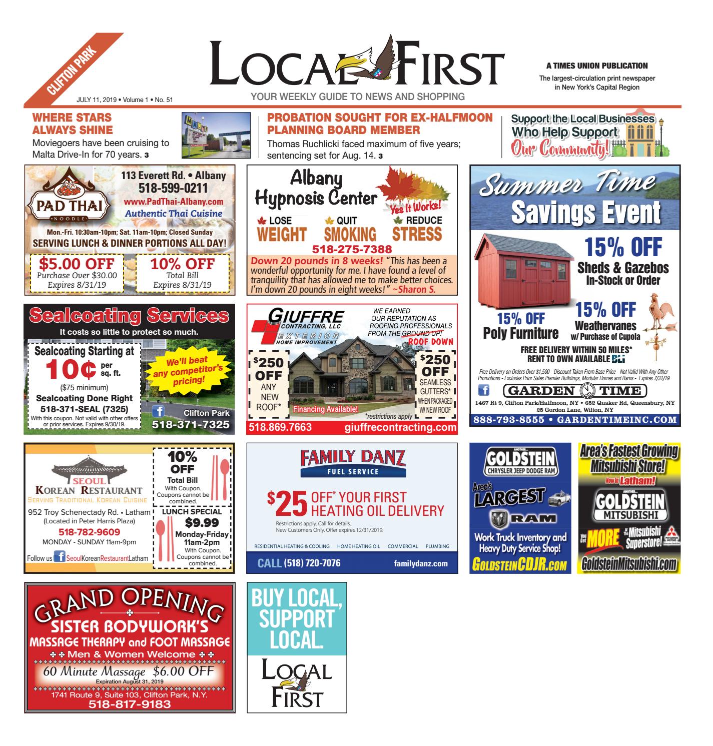 Local First Clifton Park 071119 by Capital Region Weekly Newspapers Issuu