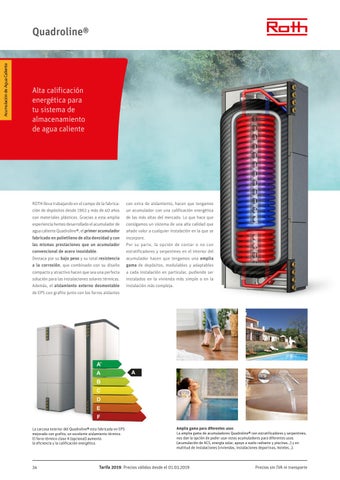 Tarifa catalogo Roth by roth-spain - Issuu