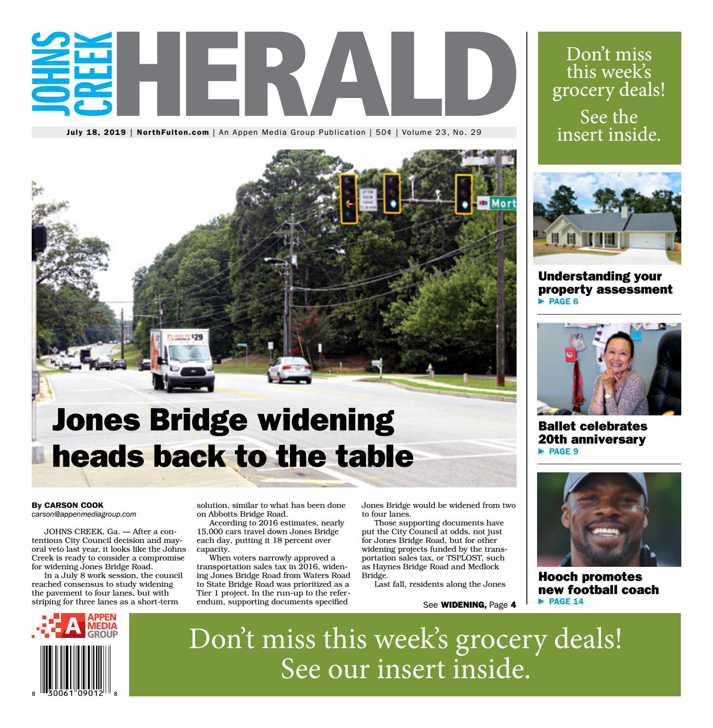 Johns Creek Herald — July 18, 2019 by Appen Media Group Issuu
