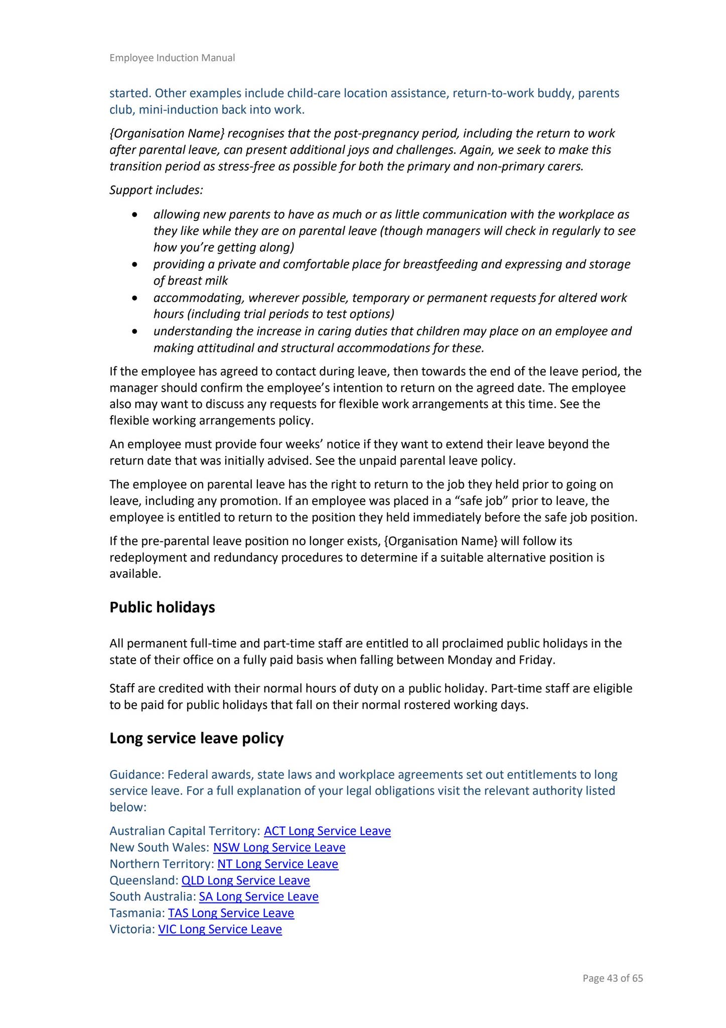 View of Employee Induction Manual by Our Community - Issuu