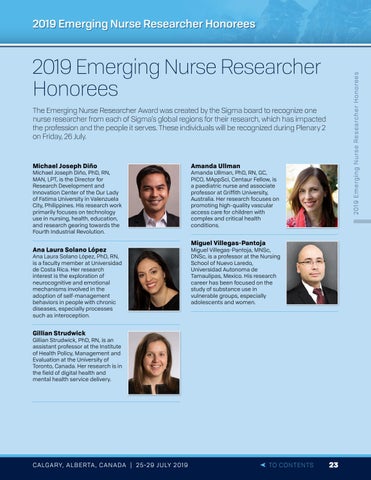 30th 国际 Nursing Research Congress 第 23 页