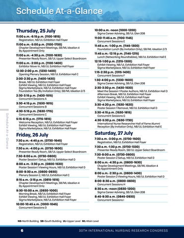 30th 国际 Nursing Research Congress 第 6 页