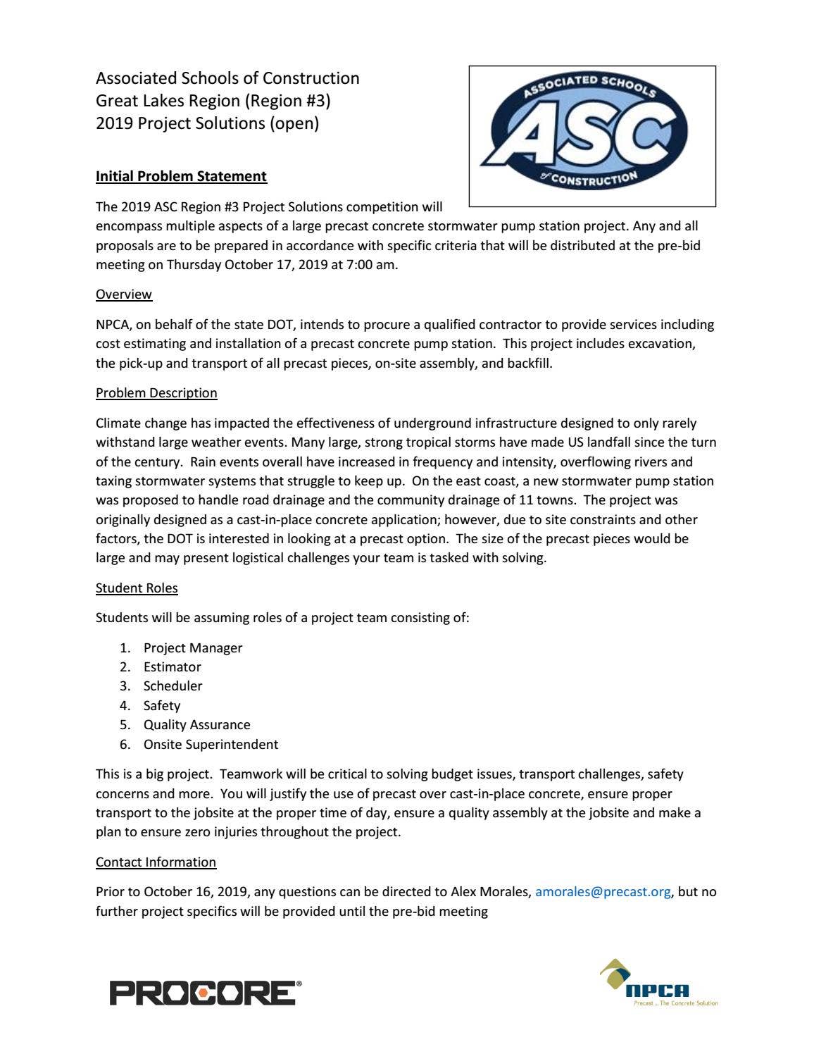 Project Solutions Problem Statement by ASC Region 3 - Issuu