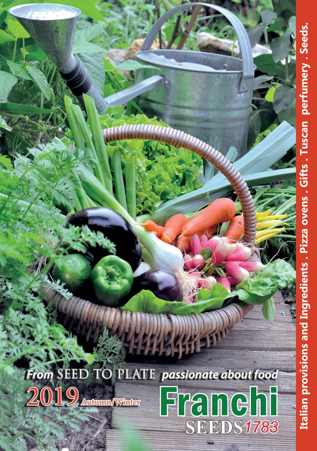 Franchi Seeds Autumn Winter 2019 Heritage seed catalogue by PAOLO