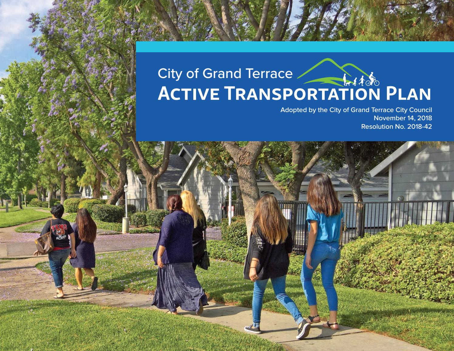 Grand Terrace Active Transportation Plan by KTUA Issuu