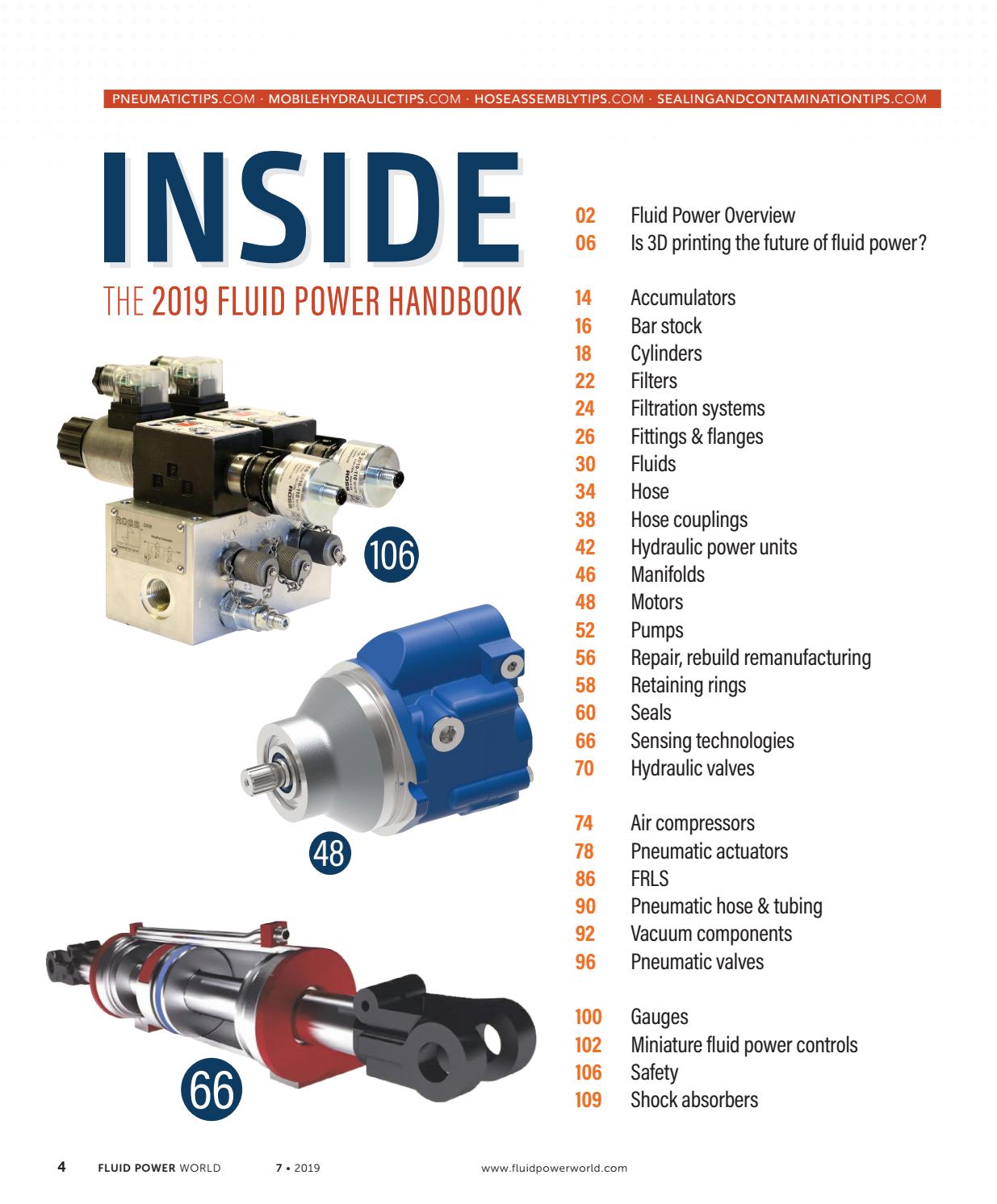 Fluid Power World Handbook July 2019 by WTWH Media LLC Issuu