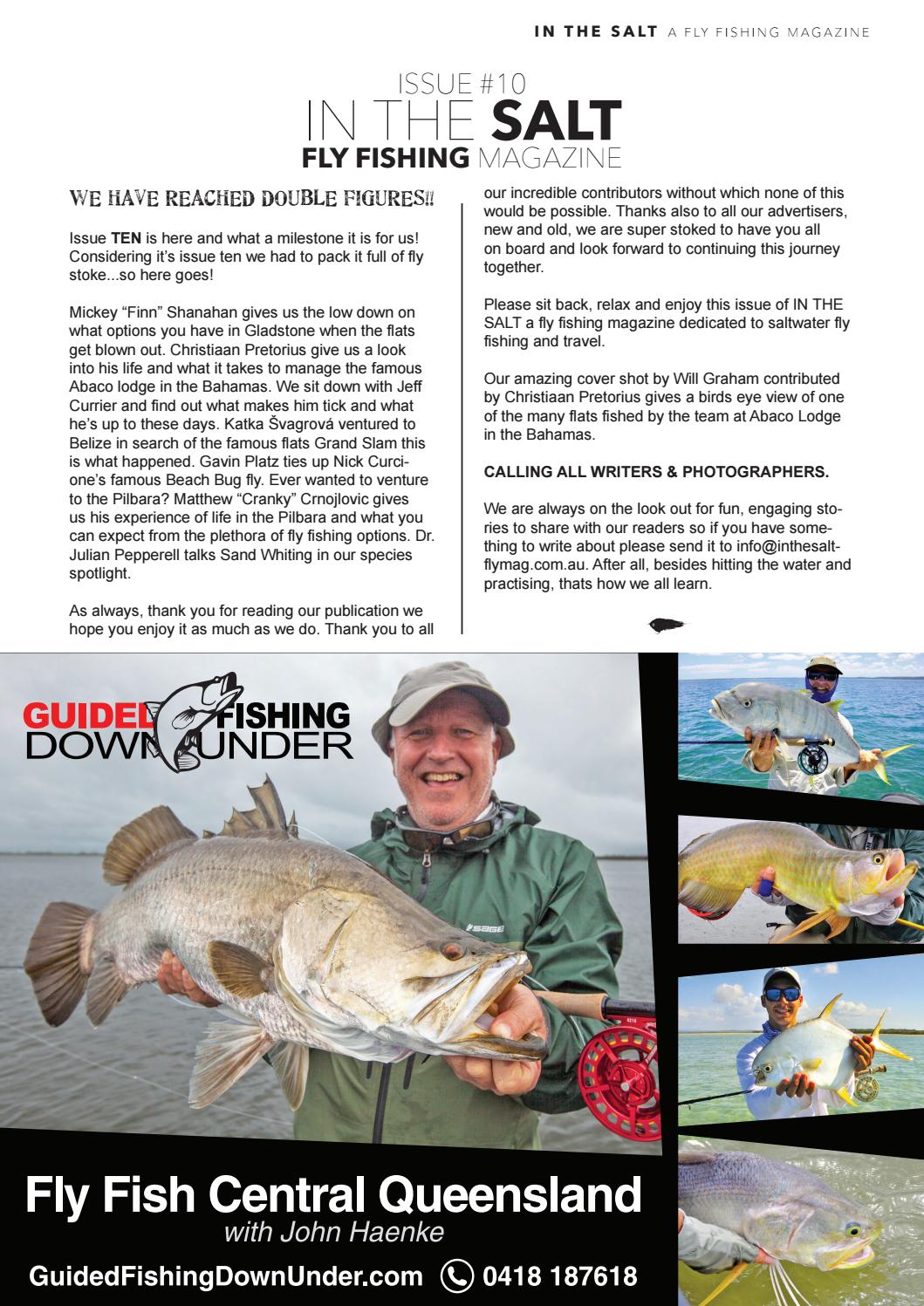IN THE SALT FLY FISHING ISSUE10 by In The Salt Fly Mag Issuu