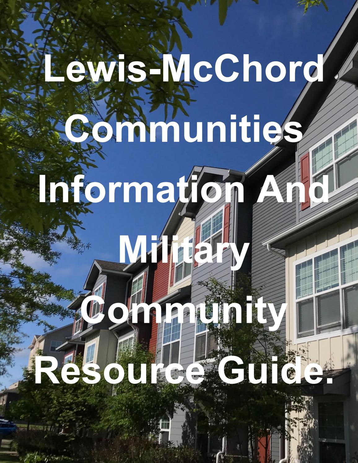 LMC Reference Guide by Liberty Military Housing at JBLM Issuu