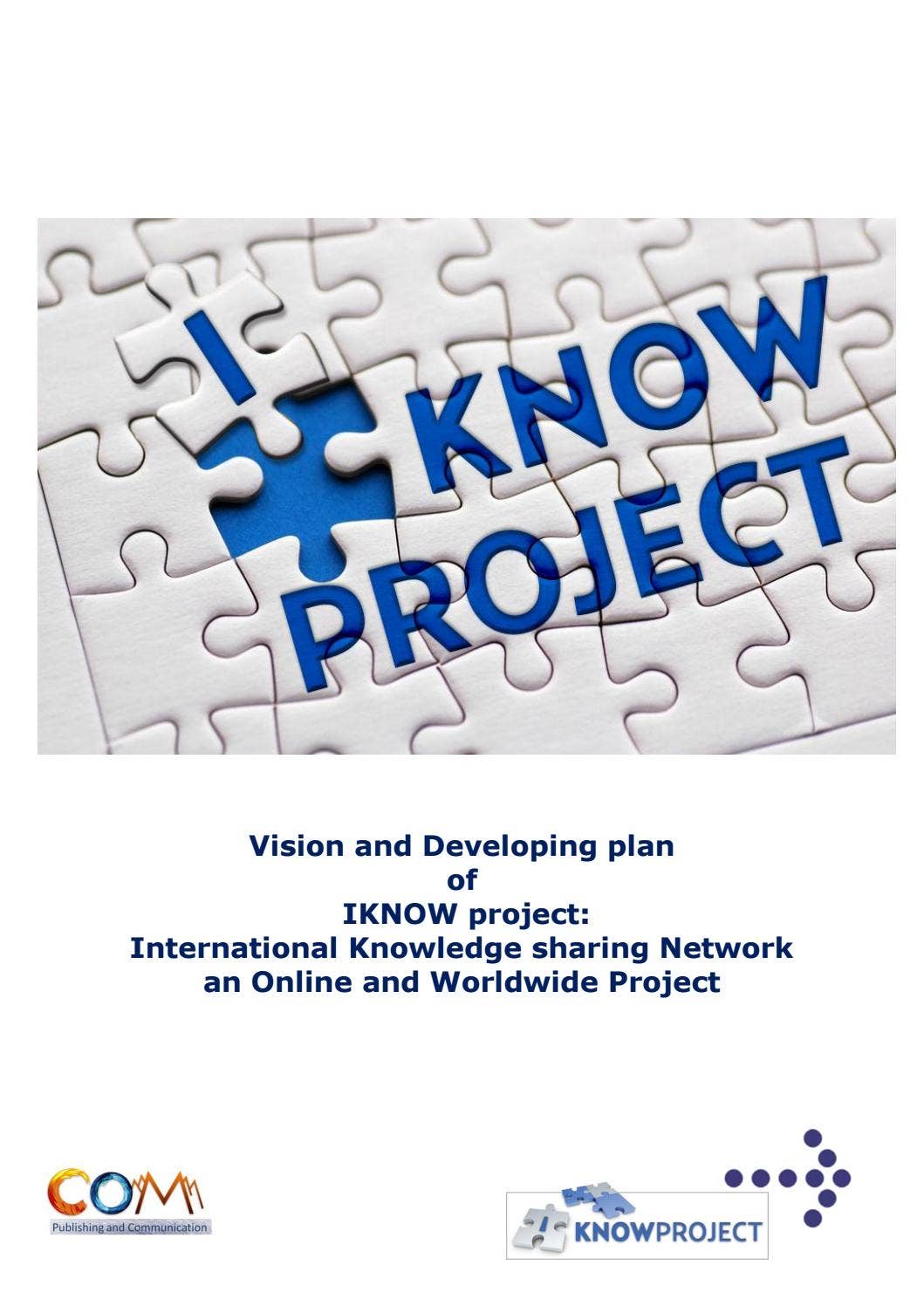 Project Interknow Iknowproject Vision English Version by COM Publishing and Communication ...