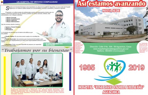 Cover of "PLEGABLE HOSPITAL REGIONAL AGUACHICA "