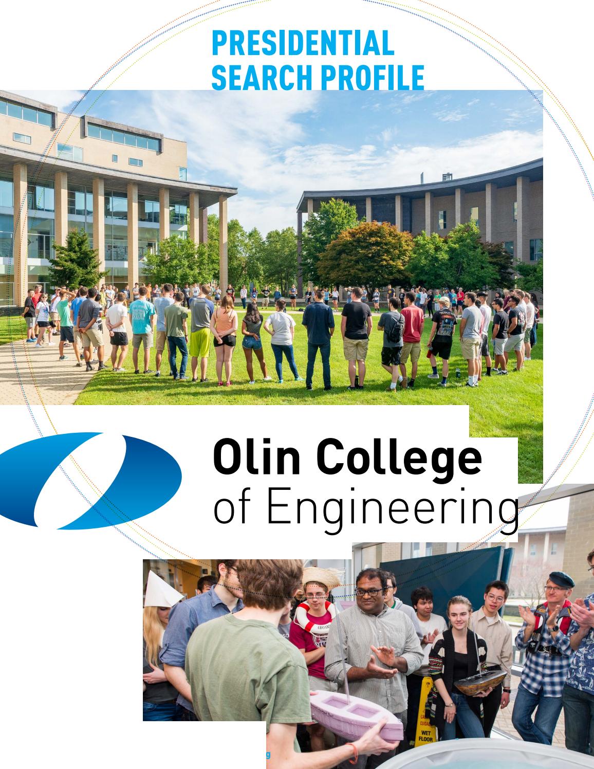Olin Presidential Prospectus 2019 By Olincollege Issuu