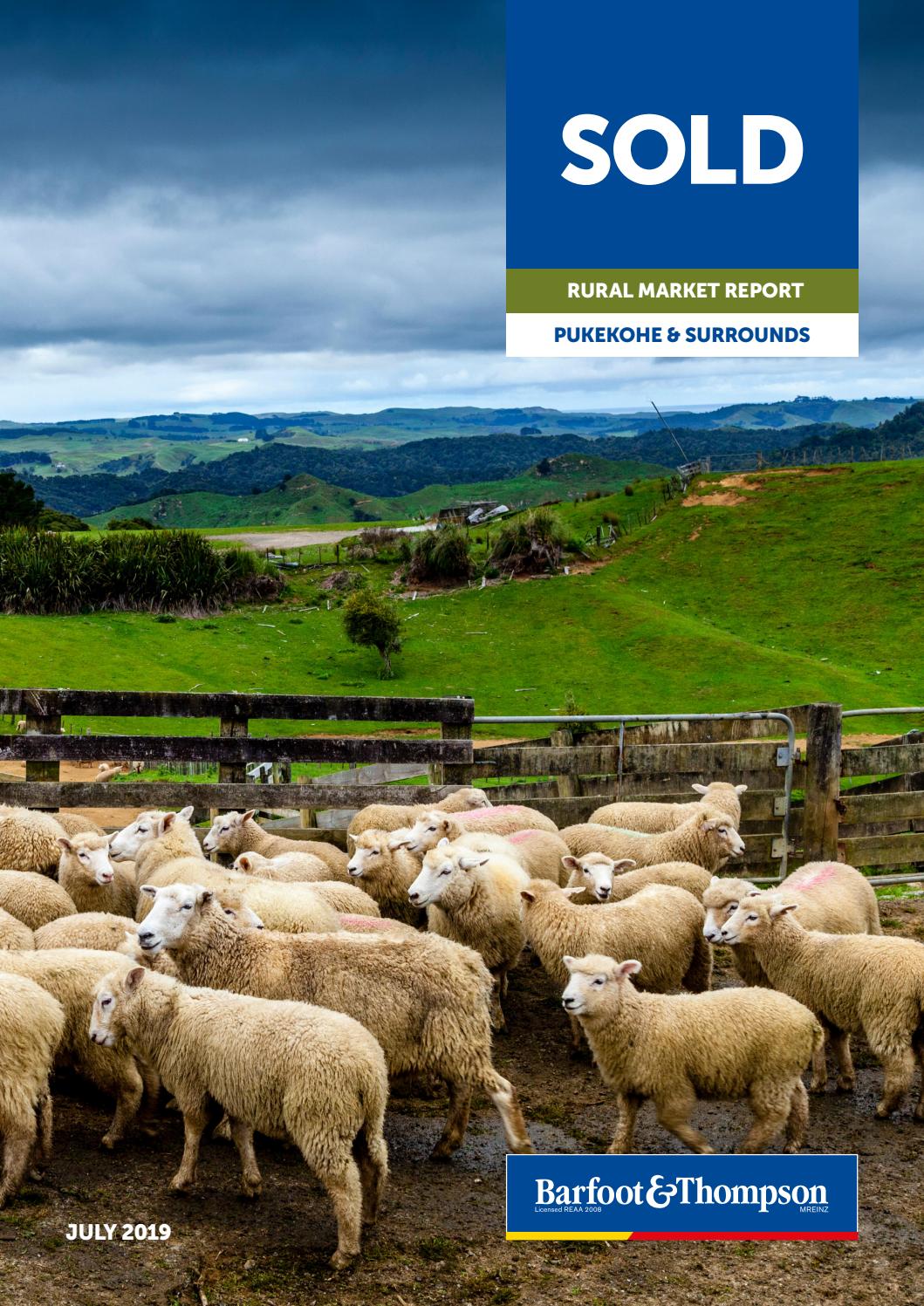 Barfoot & Thompson Pukekohe Rural & Lifestyle Report by barfootsuburbsales Issuu