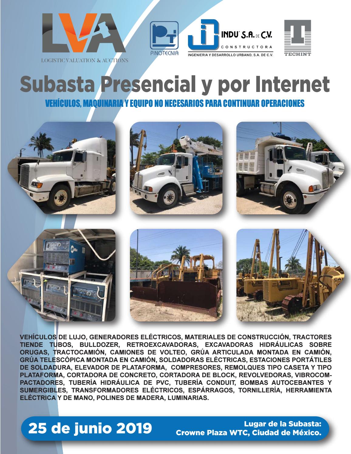 Subastas de generadores electricos