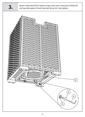 Cheyenne Fire 桌 Assembly Instructions (SL-FT-1) 第 17 页