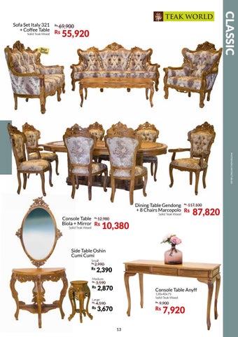 Teak World 家具目录 · Les Soldes 2019 | 第 13 页