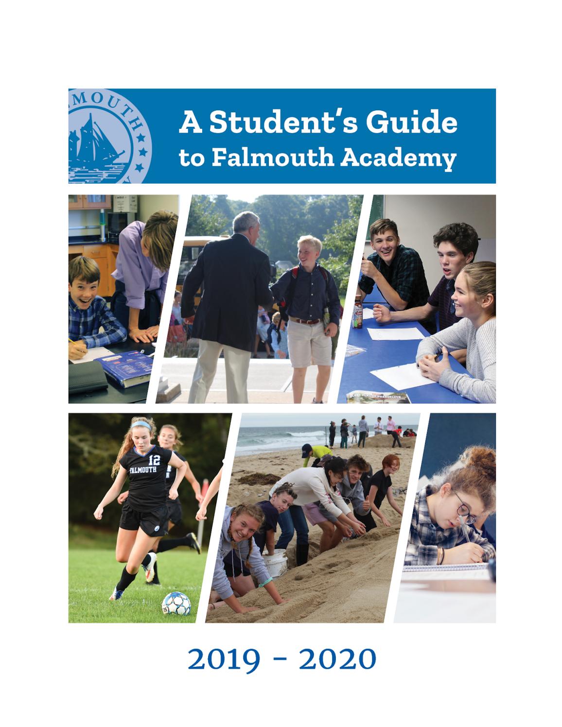201920 Falmouth Academy Student Guide by Falmouth Academy Issuu