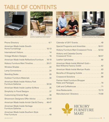 Andrea Ware 家具目录 · Hickory 家具 Mart 指南 2017 第 7 页