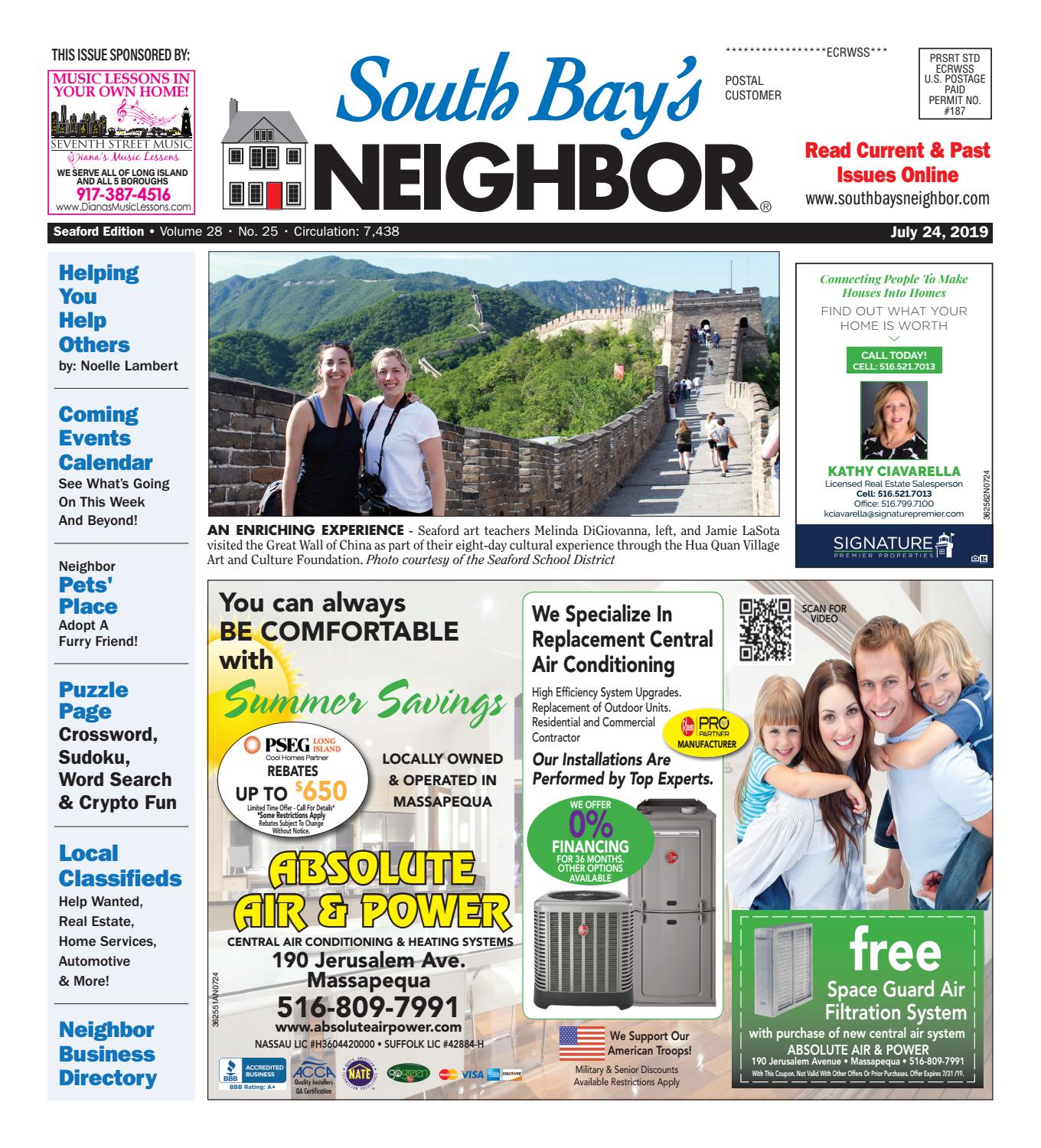July 24, 2019 Seaford by Long Island Media Group - Issuu