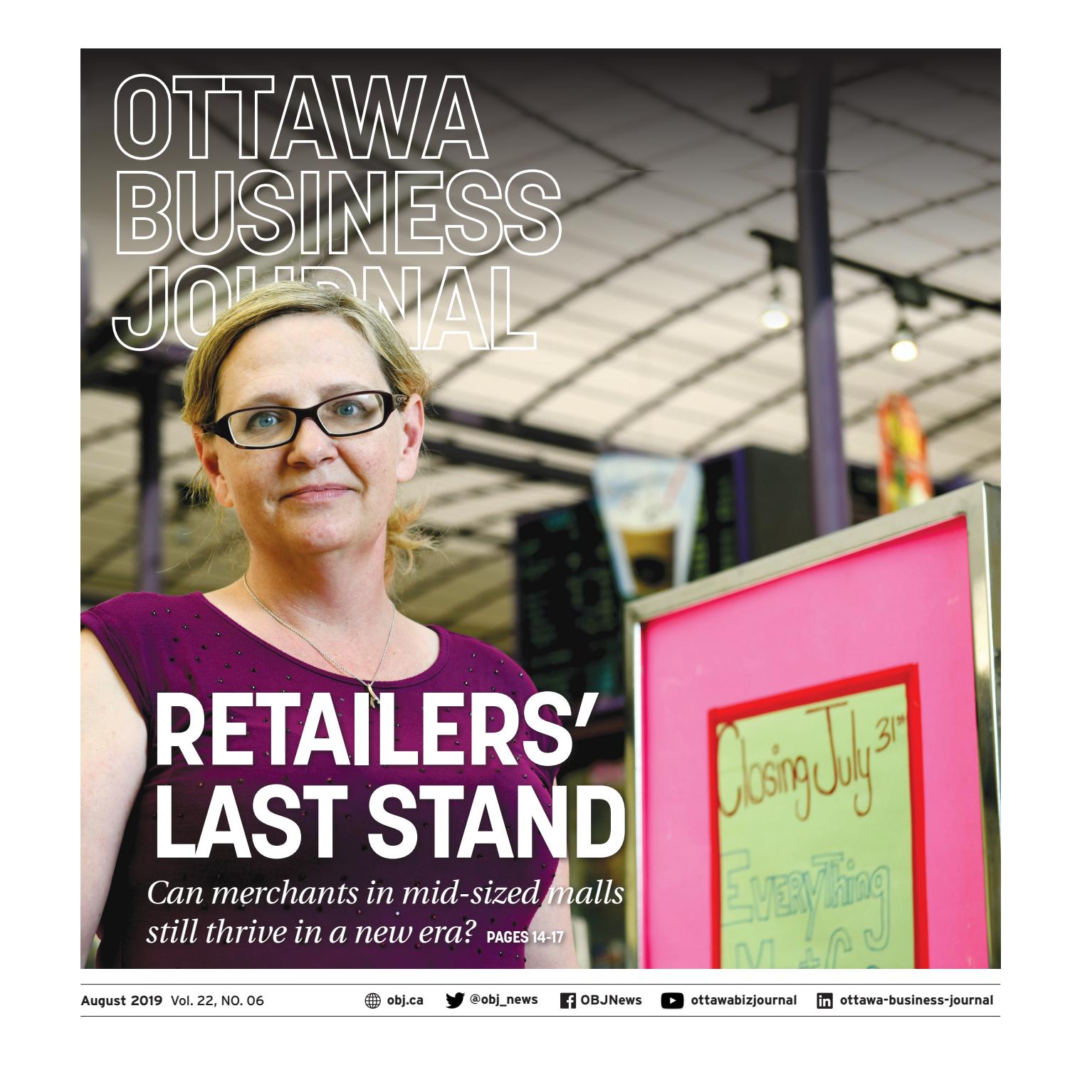 Ottawa Business Journal August 2019 by Great River Media inc. - Issuu