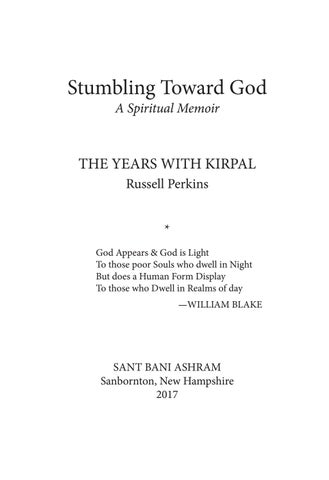 Stumbling Toward God ( 册 9 plus Epilogue and Appendix) 第 5 页