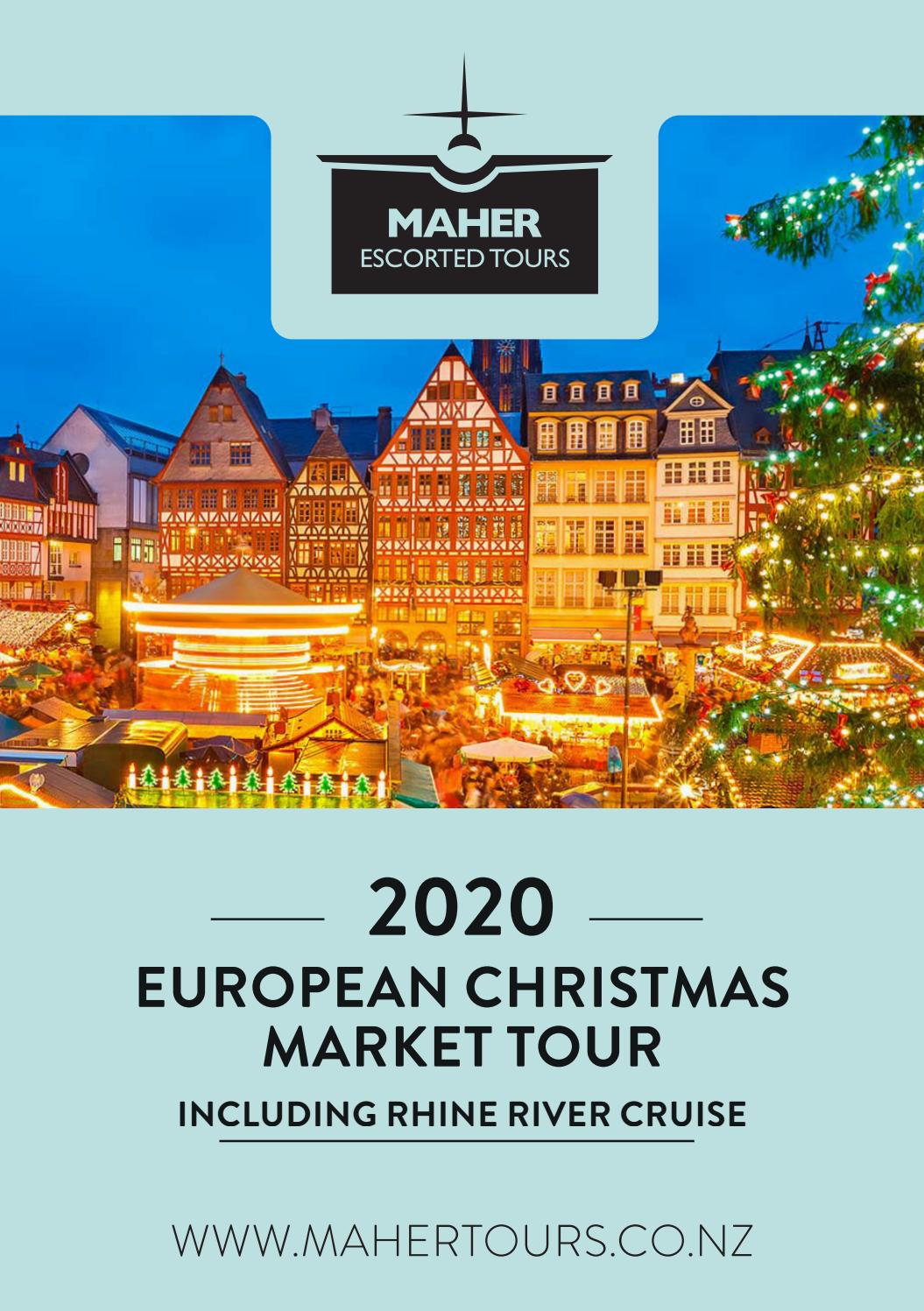 European Christmas Markets 2020 NZ by mahertours Issuu