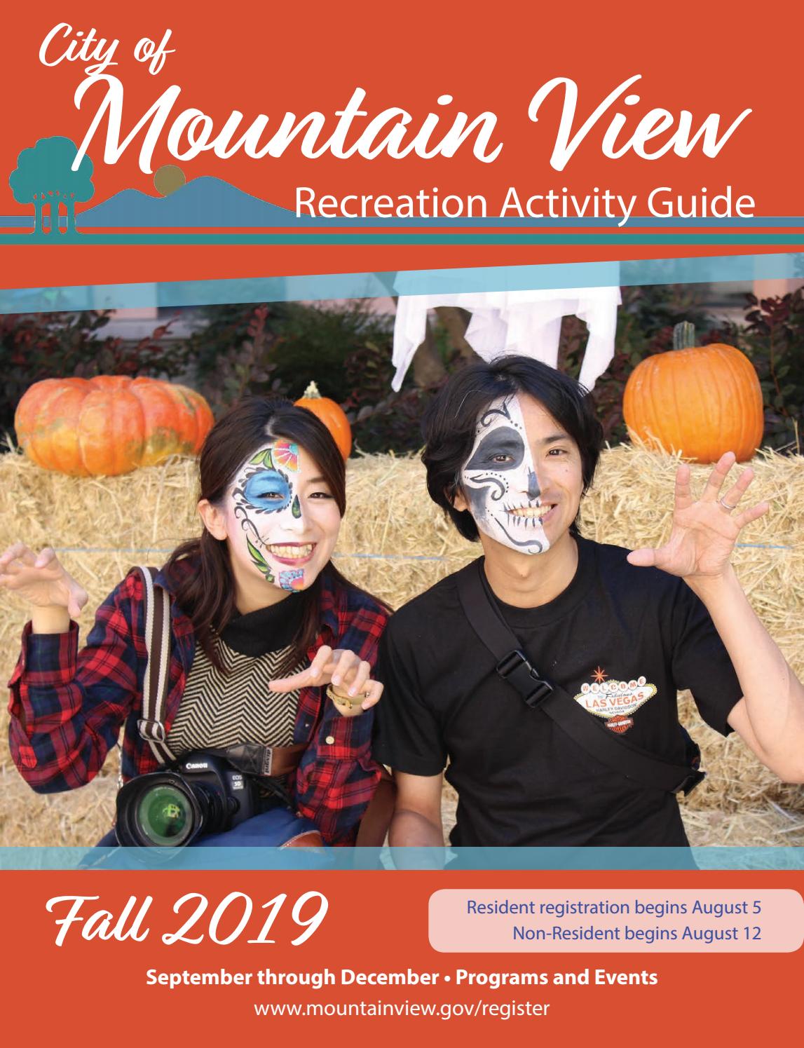 Fall 2019 City of Mountain View Activity Guide by City of Mountain View