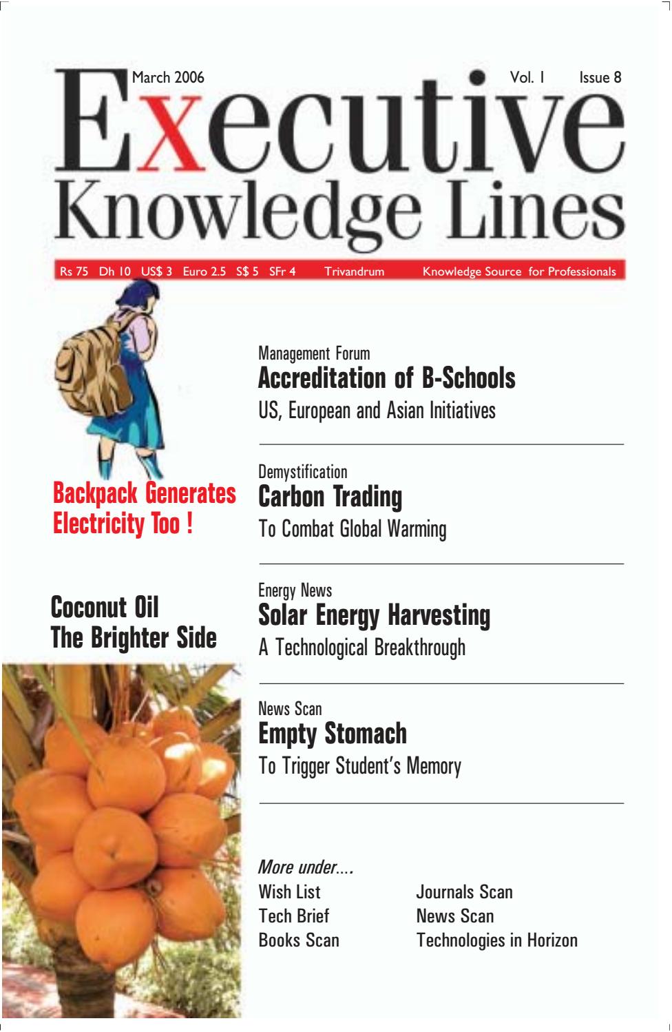 Executive Knowledge Lines - March 2006 by Metro MEDIA - Issuu