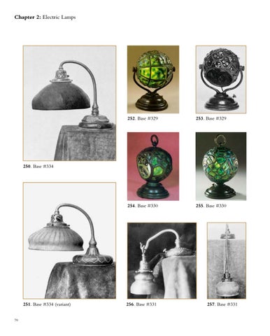ACC Art Books 灯饰目录 · Tiffany Lamps and Metalware 第 8 页