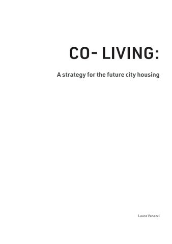 Retirement Homes In Live Sex - URBAN CO-LIVING [by Laura Vanazzi, July 2019] by Gennaro ...