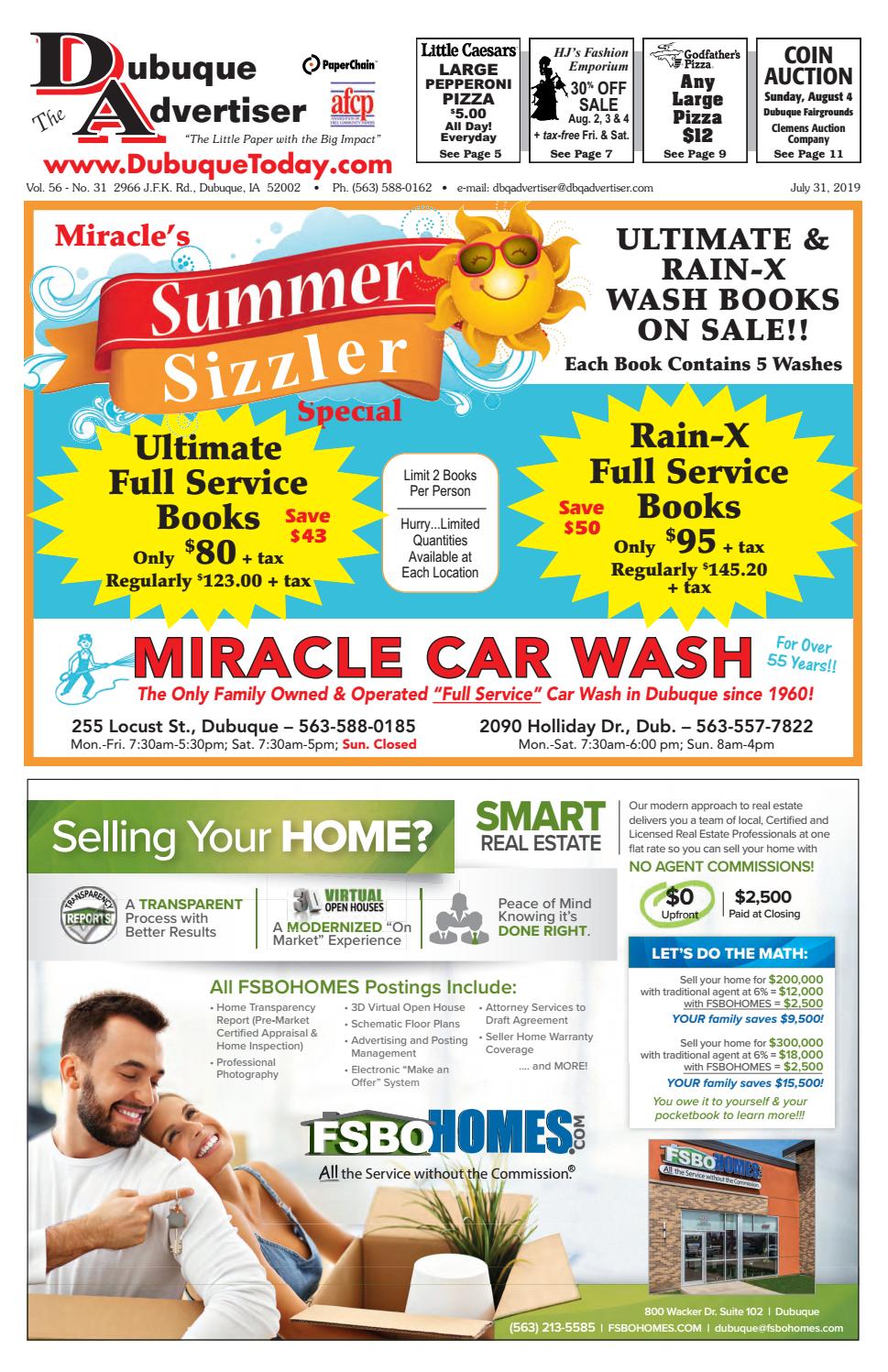 The Dubuque Advertiser July 31, 2019 by The Dubuque Advertiser - Issuu